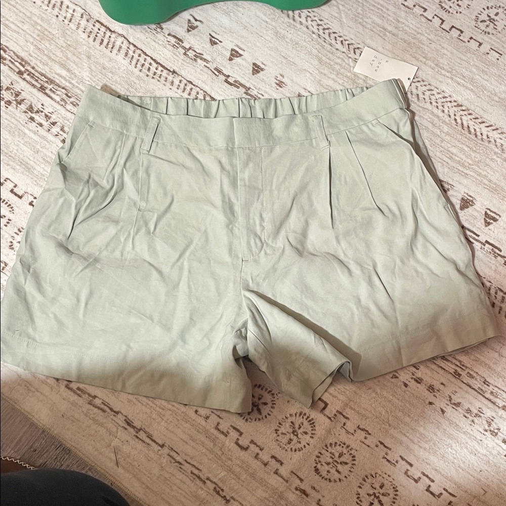 A New Day Mint Green Shorts, Sz 16, NWT